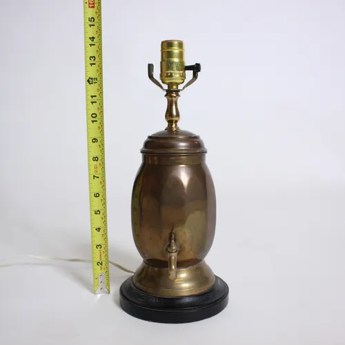 Bronze Lamp w/ Faucet 