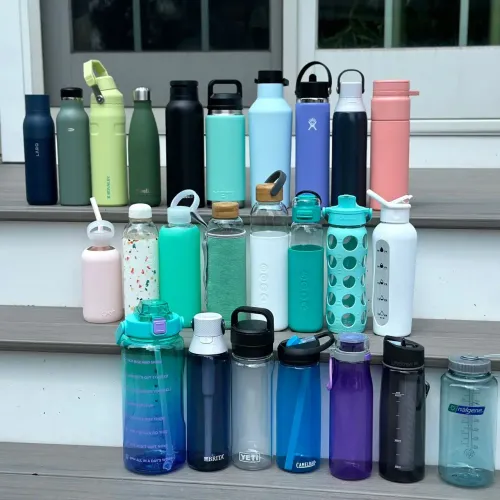 Water bottle bin