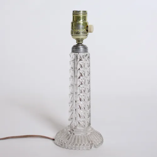 Glass Lamp w/ Glass Base 