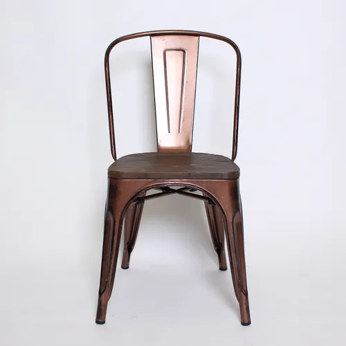 Bronze Metal Tolix Chair