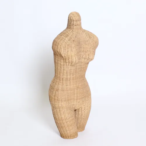 Natural Wicker Mannequin 