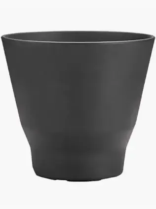 Large Black Plastic/resin planter/pot