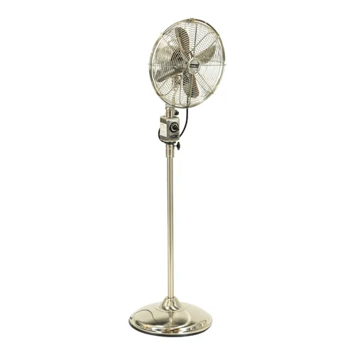 Restoration Hardware Chrome Floor Fan