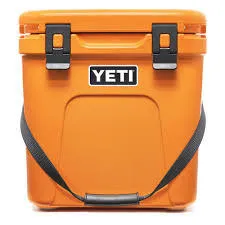 Small Orange Yeti Cooler