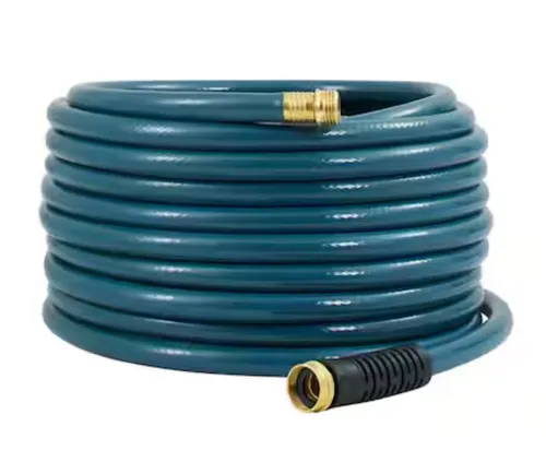 Blue/teal garden hose