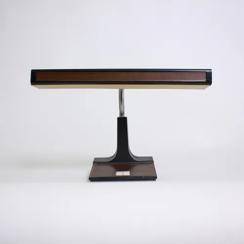 Desk Lamp w/ Wood Accents