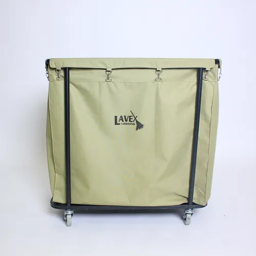 Army Green Laundry Rolling Hamper