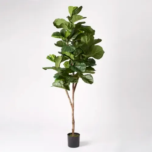 Tall/Large Green Faux  Fiddle Leaf Fig Tree/Plant