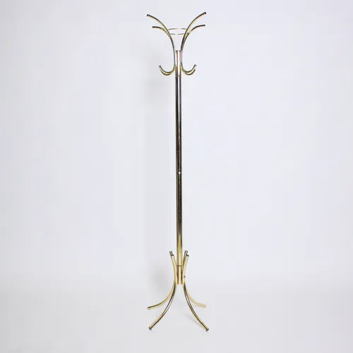 Gold Metal Coat Stand