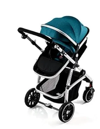 Teal Stroller - reversible handle