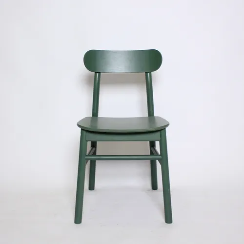 Green Wood Dining Chair 