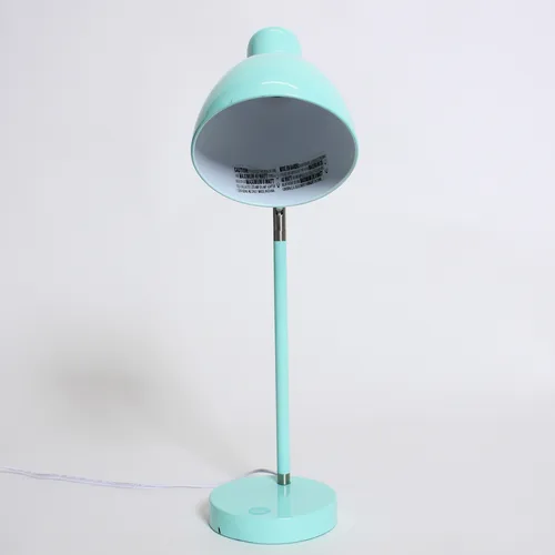 Blue Metal Desk Lamp