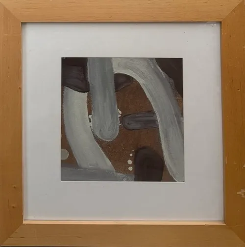 Medium beige/neutrals Cleared framed wall art - artwork - acrylic 24