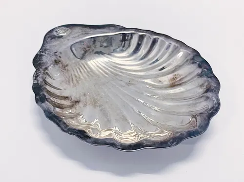 Silver Clam Tray