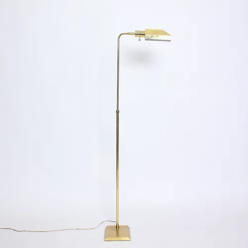 Golden Brass Floor Lamp 
