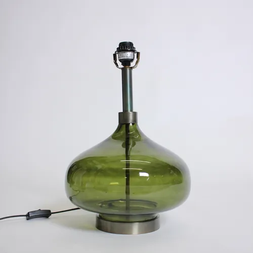 Green Glass Lamp