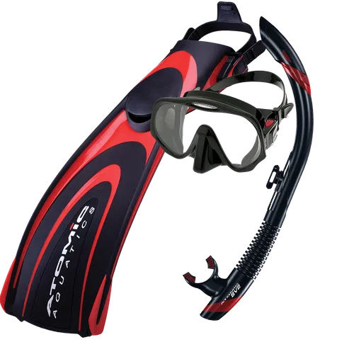 SNORKEL SET: SNORKEL MASK AND FINS