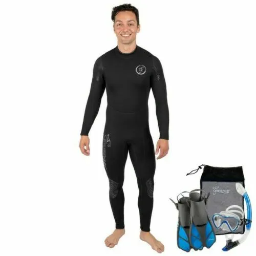 FULL SNORKEL SET WITH WETSUIT