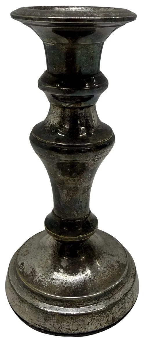 Silver Taper Candle Holder