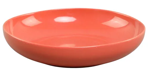 Coral Ceramic Pasta Bowl