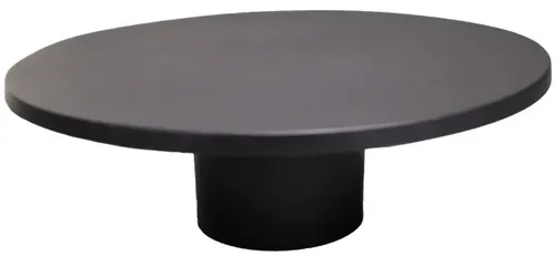 Matte Black Ceramic Cake Stand