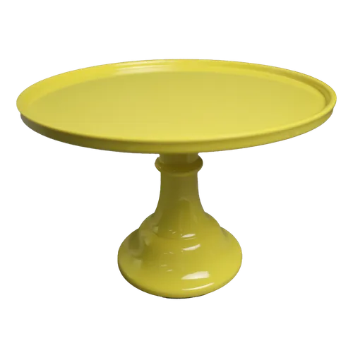 Canary Yellow Acrylic Cake Stand