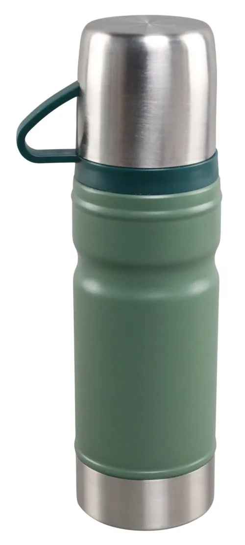 Green Metal Thermos