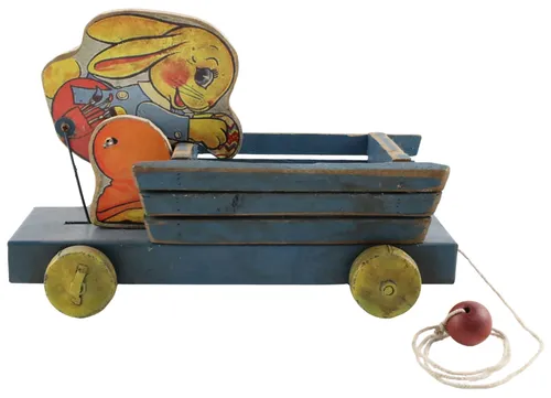 Rabbit & Cart Pull Along