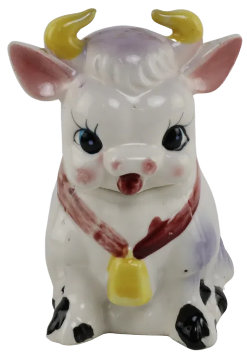 Ceramic Cow Sugar Holder