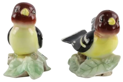 Vintage Ceramic Bird Salt & Pepper Set