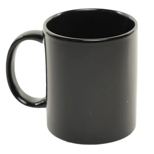 Solid Black Mug