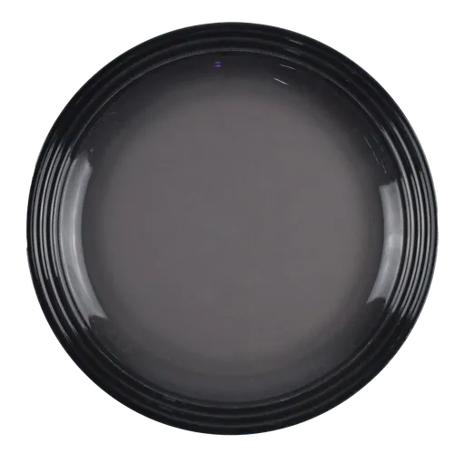 Gradient Grey Dinner Plate