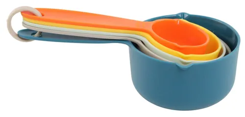 Multicolour Plastic Measuring Cup Set