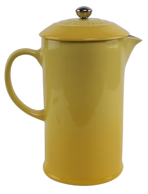 Yellow Ceramic Coffee Press