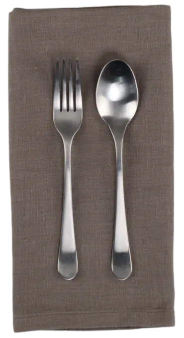 Brown Taupe Linen Napkin
