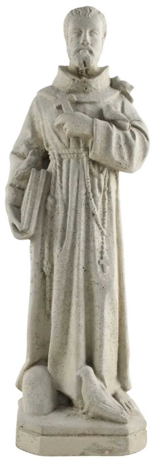 Concrete St. Francis Statue