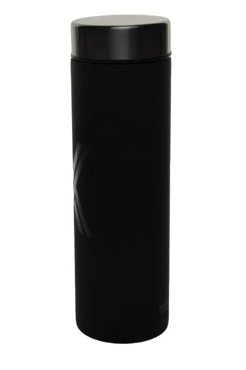 Matte Black Silicone Sleeve Metal Water Bottle