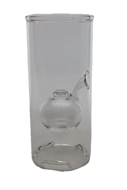 Clear Glass Oil Lantern Lamp - Large