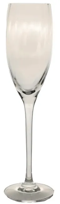 Clear Glass Champagne Spiral Flute