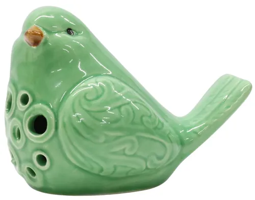 Green Ceramic Bird