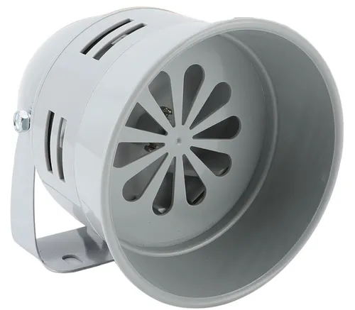 Grey Fire Alarm Siren Bell