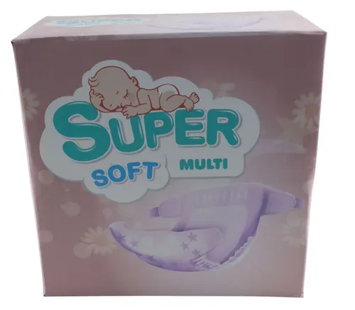 Generic Super Soft Diaper Box Multi