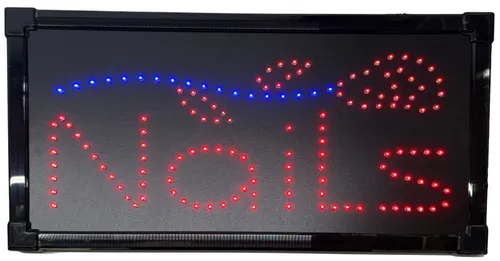 LED Nails Salon Sign