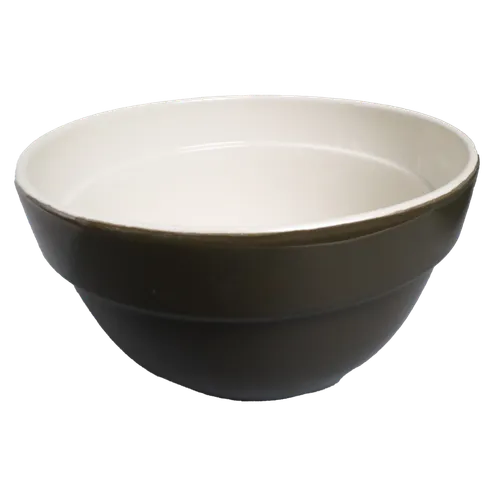 Khaki Green Ceramic Mixing Bowl