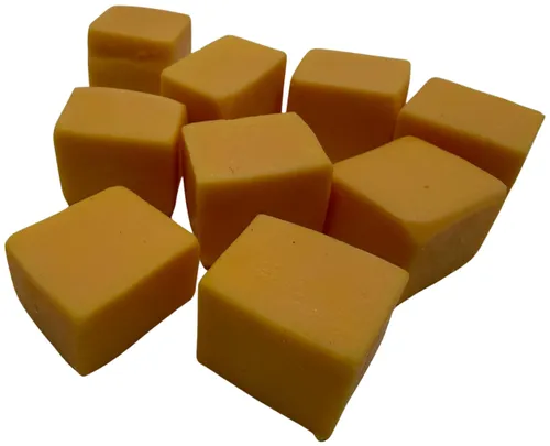 Artificial Cheddar Cheese Cube