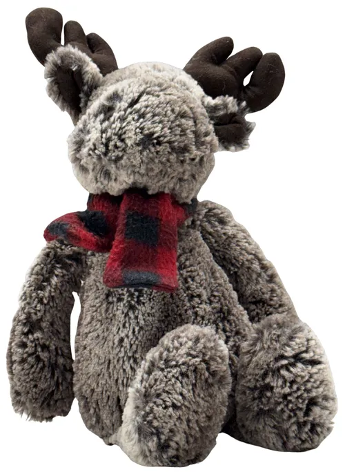 Brown Moose Plush Stuffed Animal