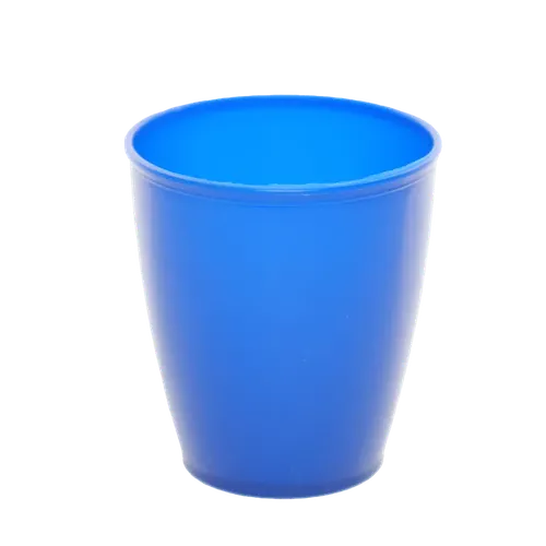 Royal Blue Plastic Drinking Cup