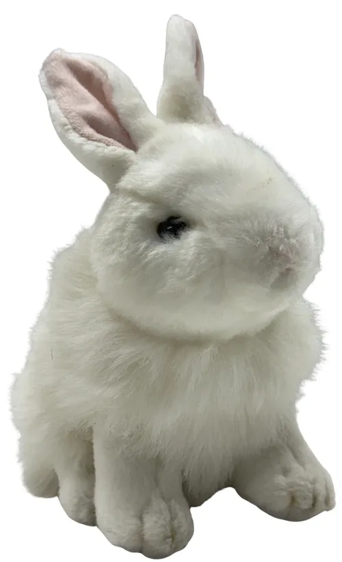 White Rabbit Plush Stuffed Animal