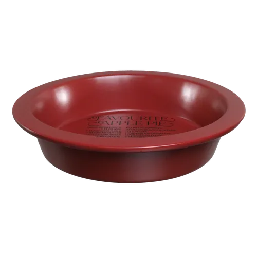 Matte Red Apple Pie Dish