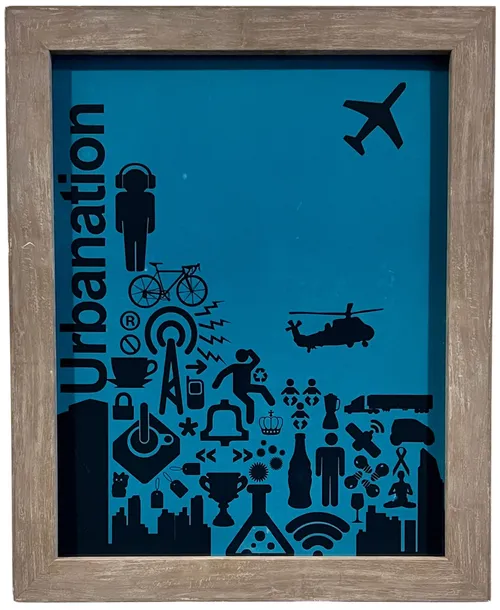 Urbanation In Wood Frame